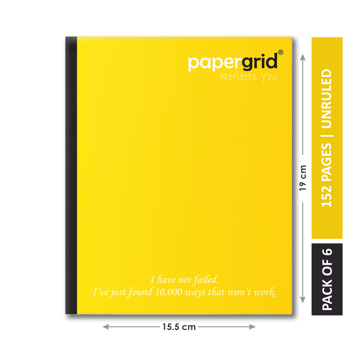 Paper Grid Short Notebook Notebook – Papergrid Industries